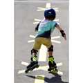 ROLLERBLADE Microblade 3WD 2021 Afxomeioumena Patinia - Blue Royal/Lime